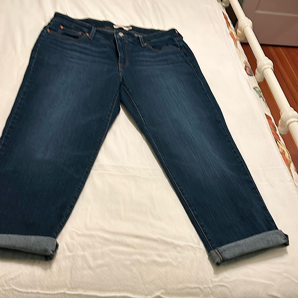 Levi’s Boyfriend jeans. Size 16. True to size & loose fit.